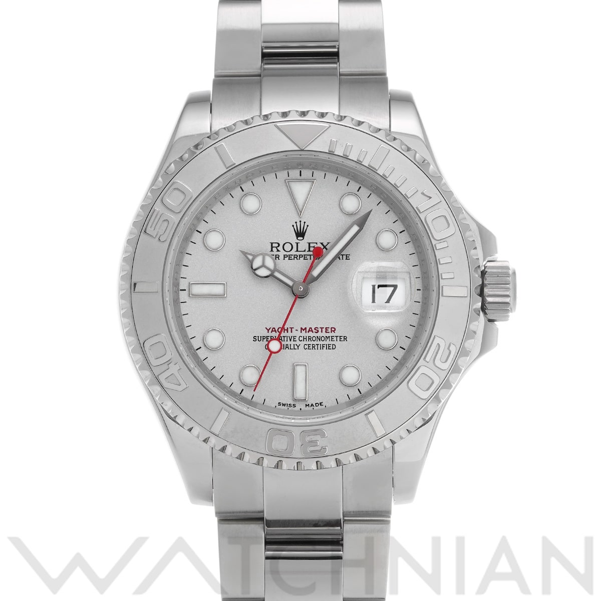 ロレックス ヨットマスター ロレジウム 16622 シルバー メンズ 時計 【中古】【wristwatch】