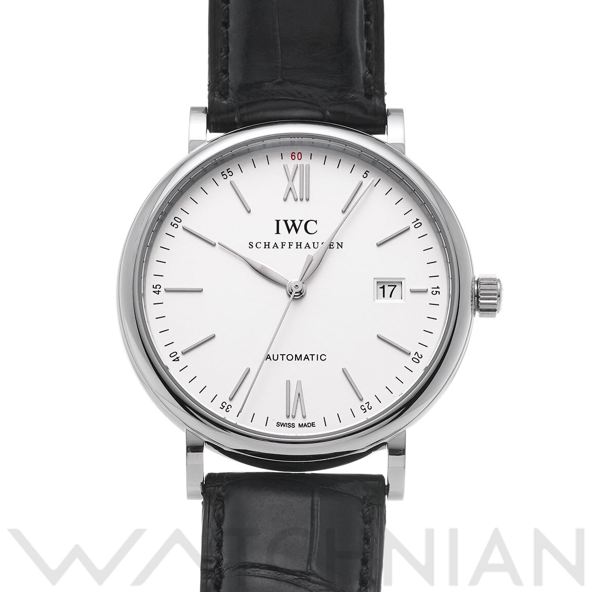 IWC ポートフィノ オートマティック IW356501 シルバー メンズ 時計 【中古】【wristwatch】