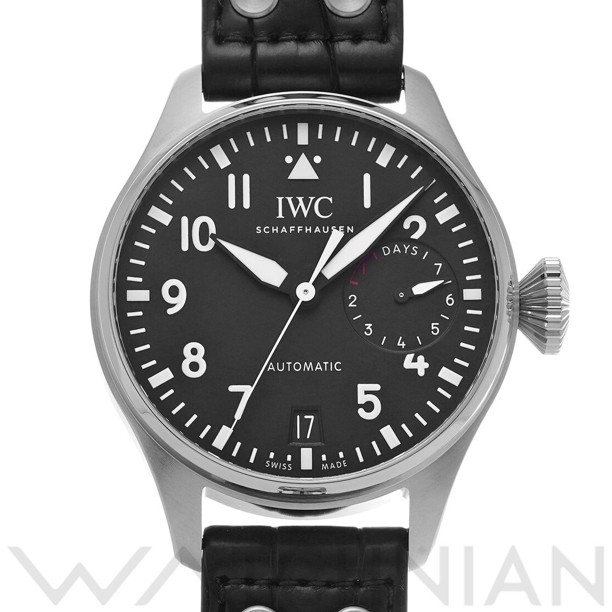 IWC ビッグパイロットウォッチ 7デイズ IW501001 ブラック メンズ 時計 【中古】【wristwatch】