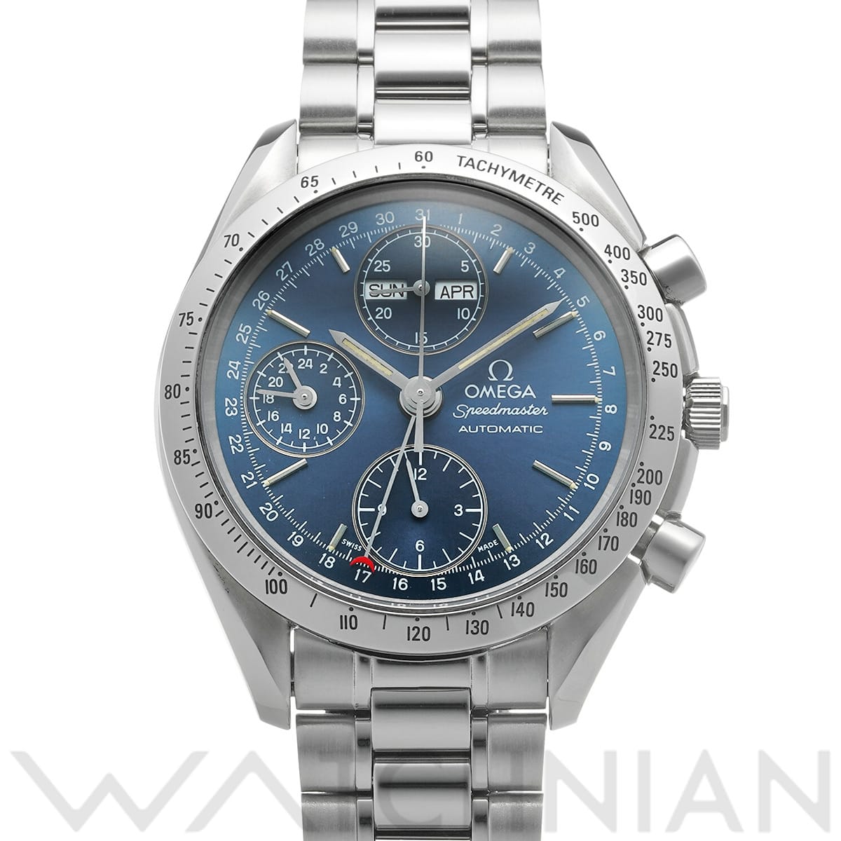 オメガ スピードマスター トリプルカレンダー 3521.80 ブルー メンズ 時計 【中古】【wristwatch】
