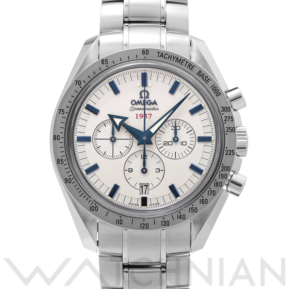 オメガ スピードマスター ブロードアロー 1957 コーアクシャル 321.10.42.50.02.001 シルバー メンズ 時計 【中古】【wristwatch】