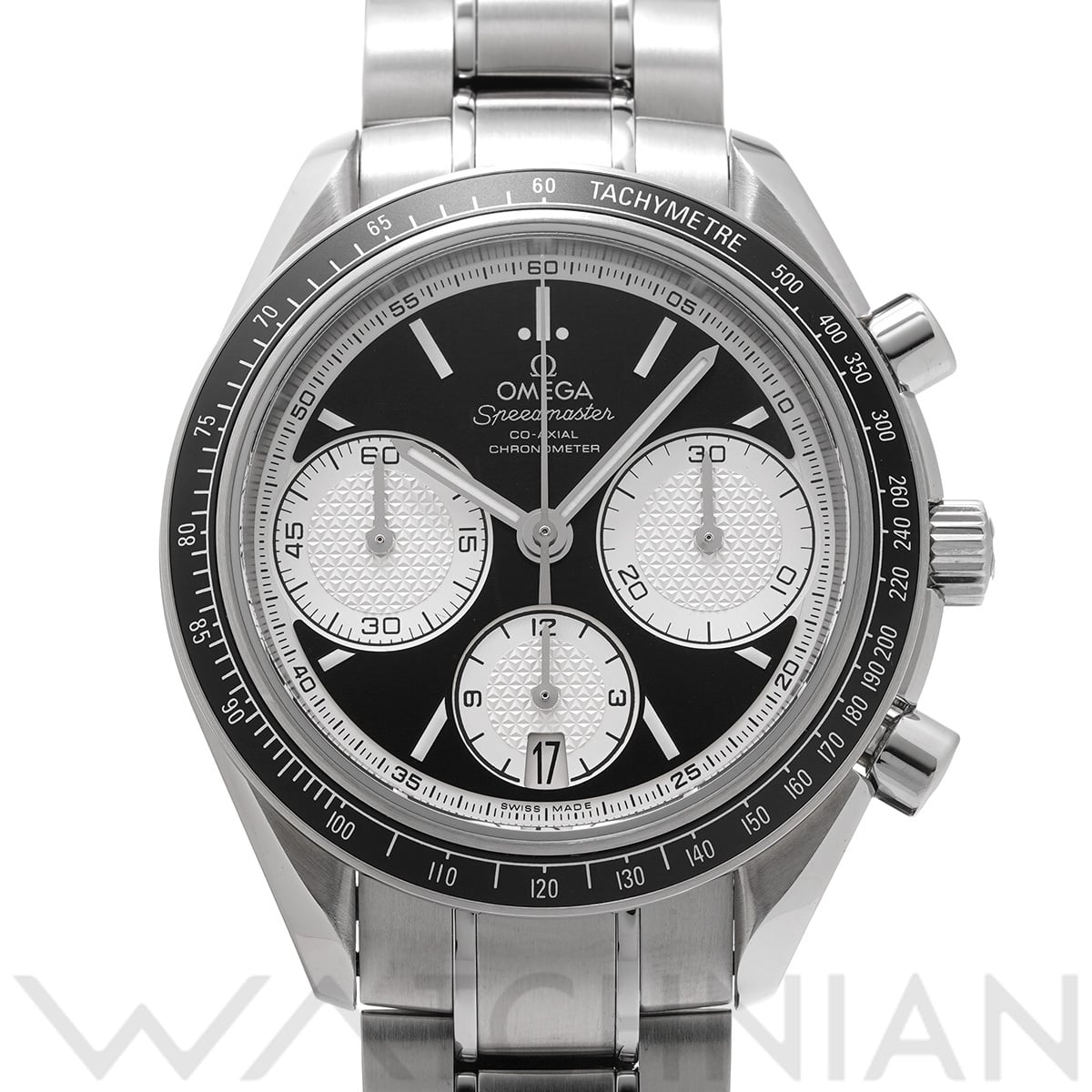 オメガ スピードマスター レーシング コーアクシャル 326.30.40.50.01.002 ブラック/シルバー メンズ 時計 【中古】【wristwatch】