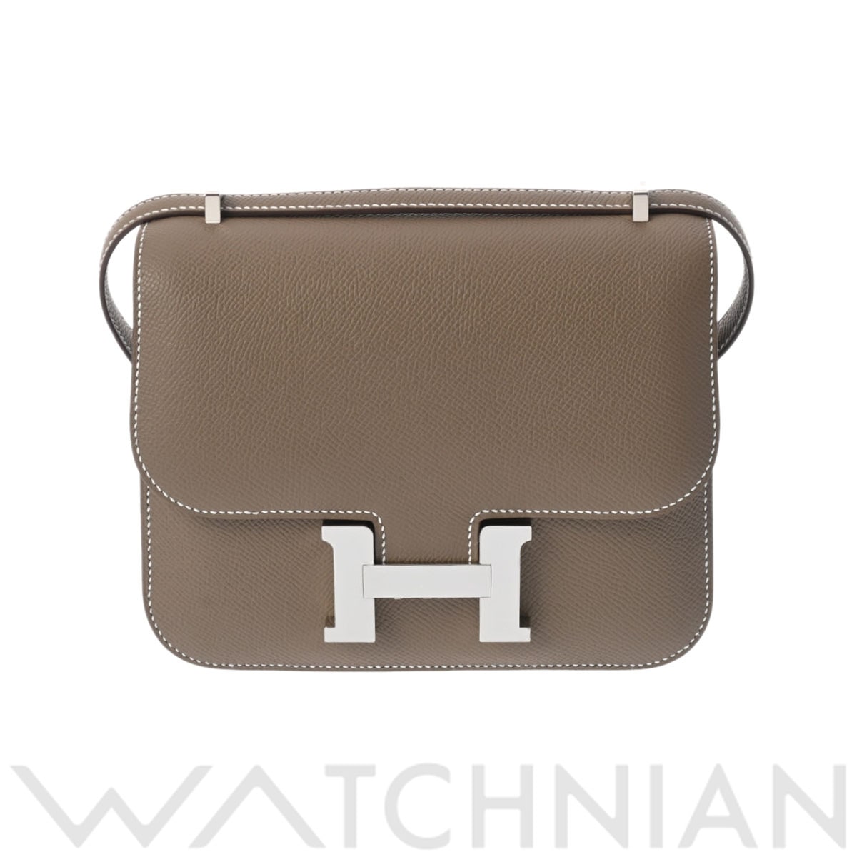 エルメス コンスタンス ミニ18 ミロワール エトゥープ/パラジウム金具 ヴォーエプソン レディース バッグ 【未使用】【bag】