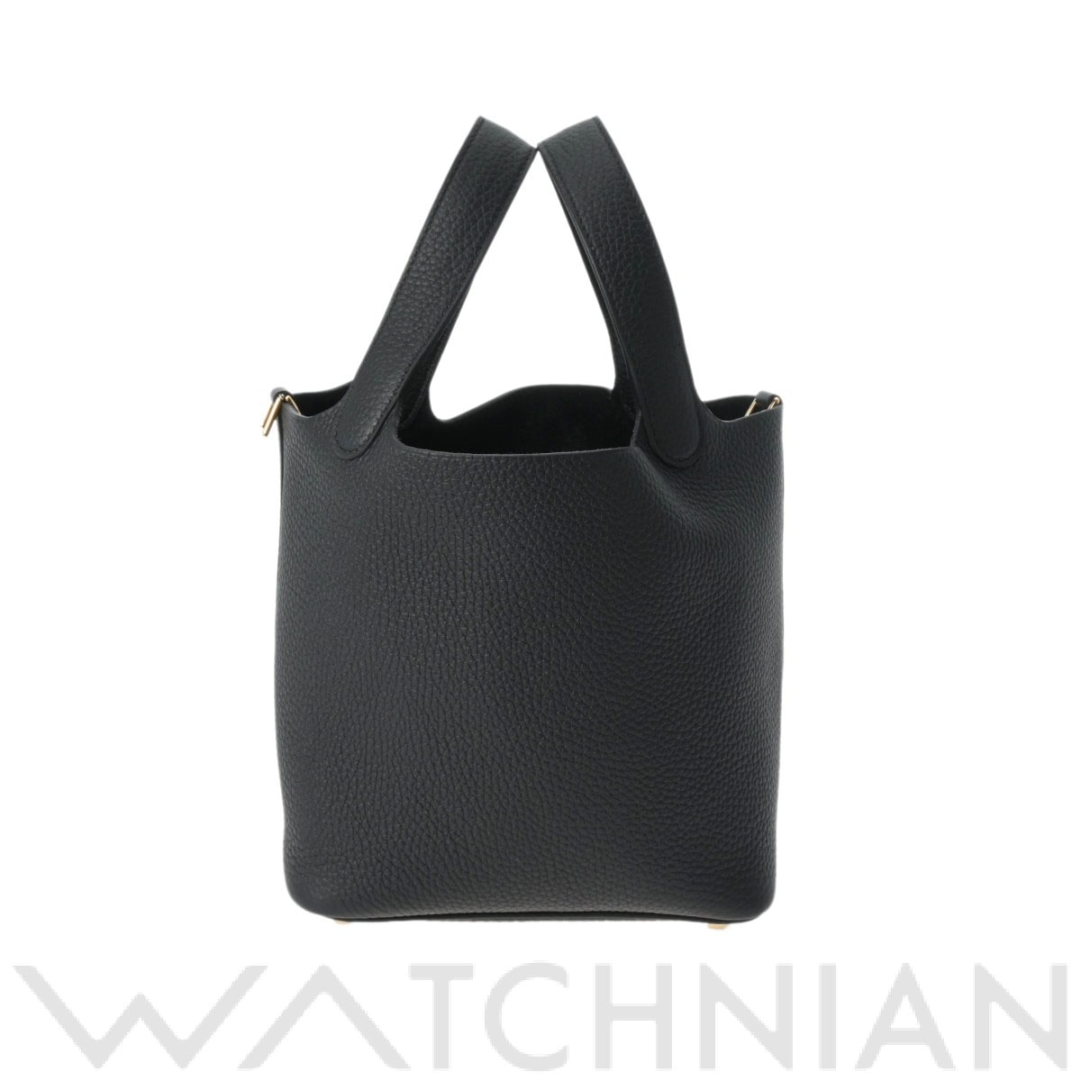 エルメス ピコタンロック PM ブラック/ゴールド金具 トリヨンクレマンス レディース バッグ 【未使用】【bag】