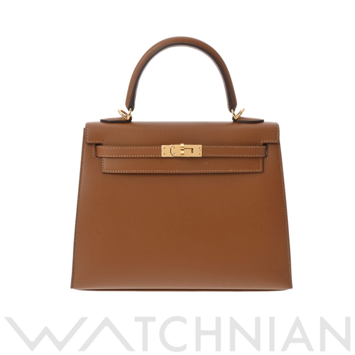 エルメス ケリー 25 外縫い アルザン/ゴールド金具 タデラクト レディース バッグ 【未使用】【bag】