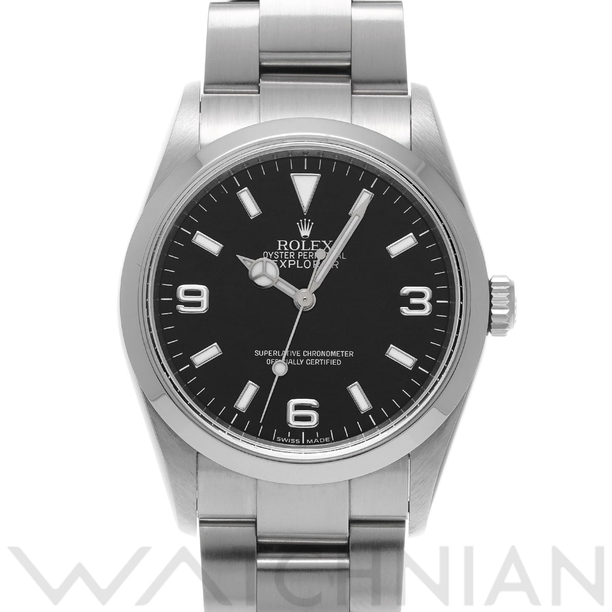 ロレックス エクスプローラー 114270 ブラック メンズ 時計 【中古】【wristwatch】