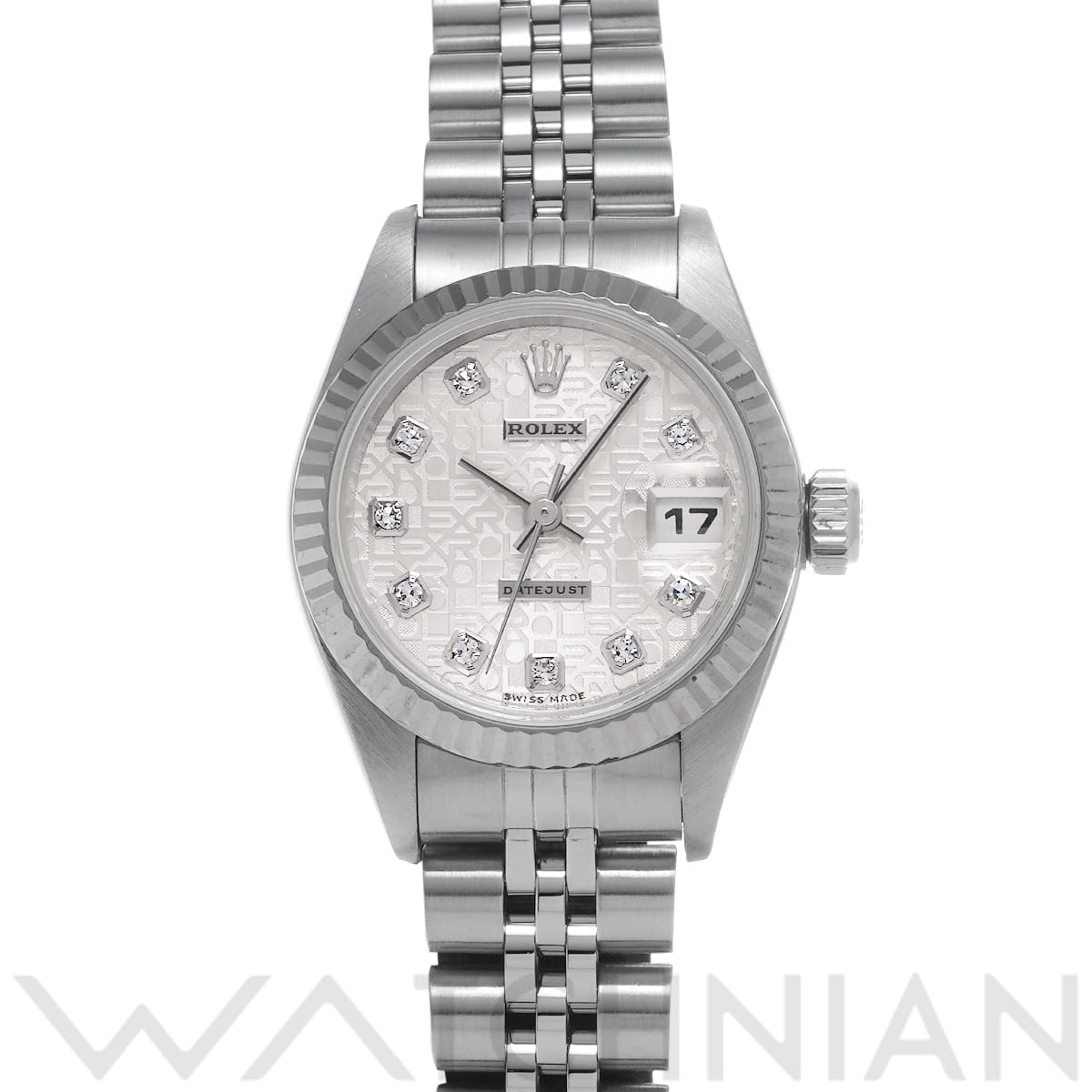 ロレックス デイトジャスト 79174G シルバーコンピュータ/ダイヤモンド レディース 時計 【中古】【wristwatch】