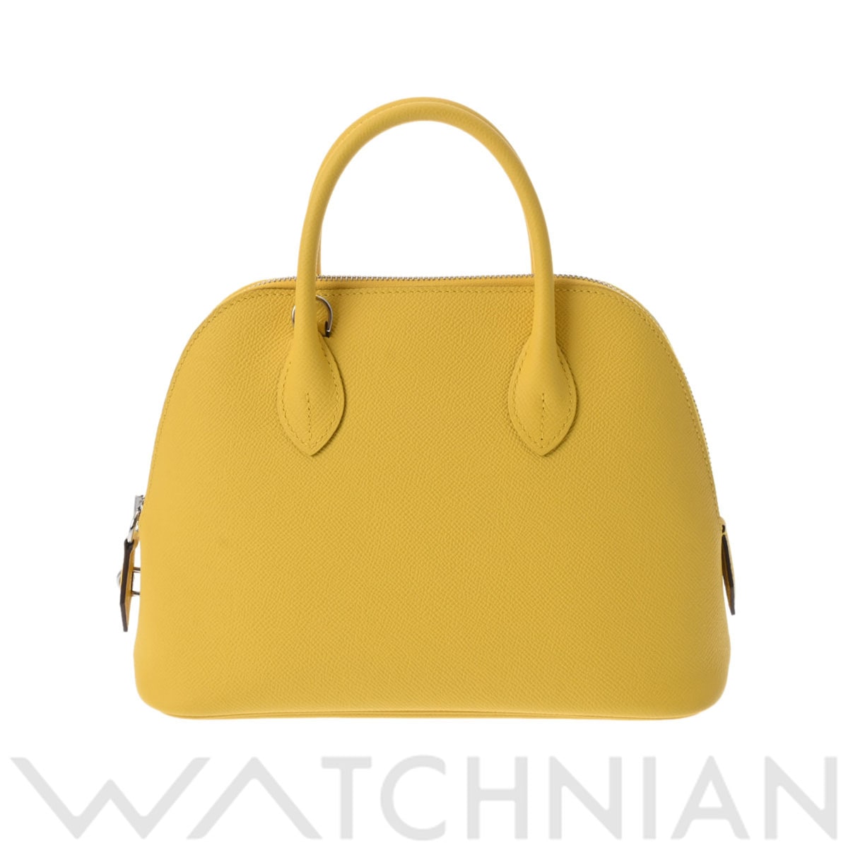 エルメス ボリード1923 25 ジョーヌナプル/パラジウム金具 ヴォーエプソン レディース バッグ 【中古】【bag】