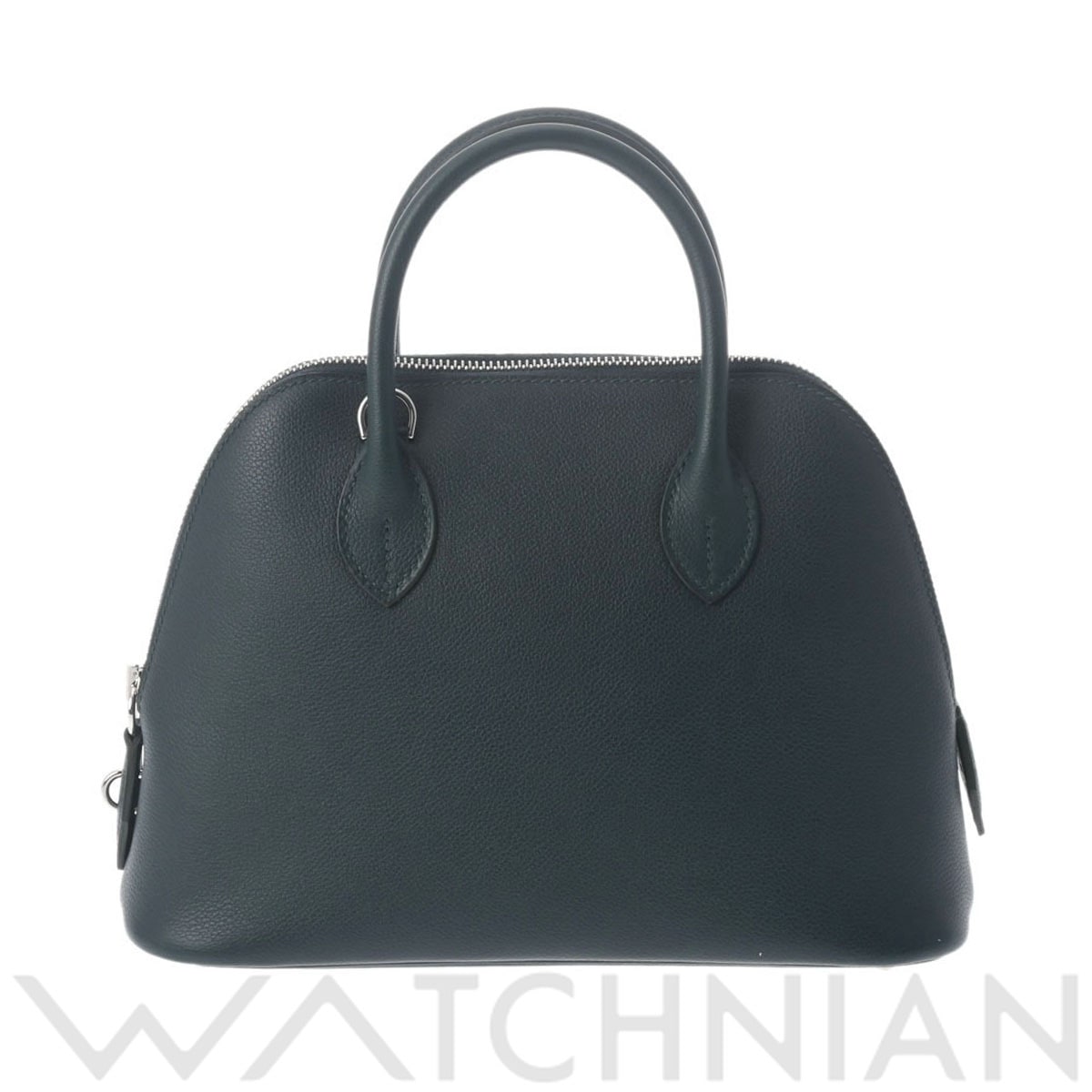 エルメス ボリード 1923 25 ヴェルソ ヴェールシプレス/ヴェールジェイド/パラジウム金具 エバーカラー レディース バッグ 【中古】【bag】