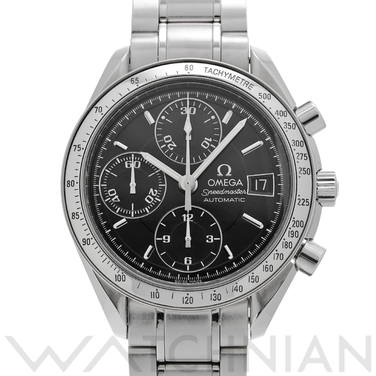 オメガ スピードマスター デイト 3513.50 ブラック メンズ 時計 【中古】【wristwatch】