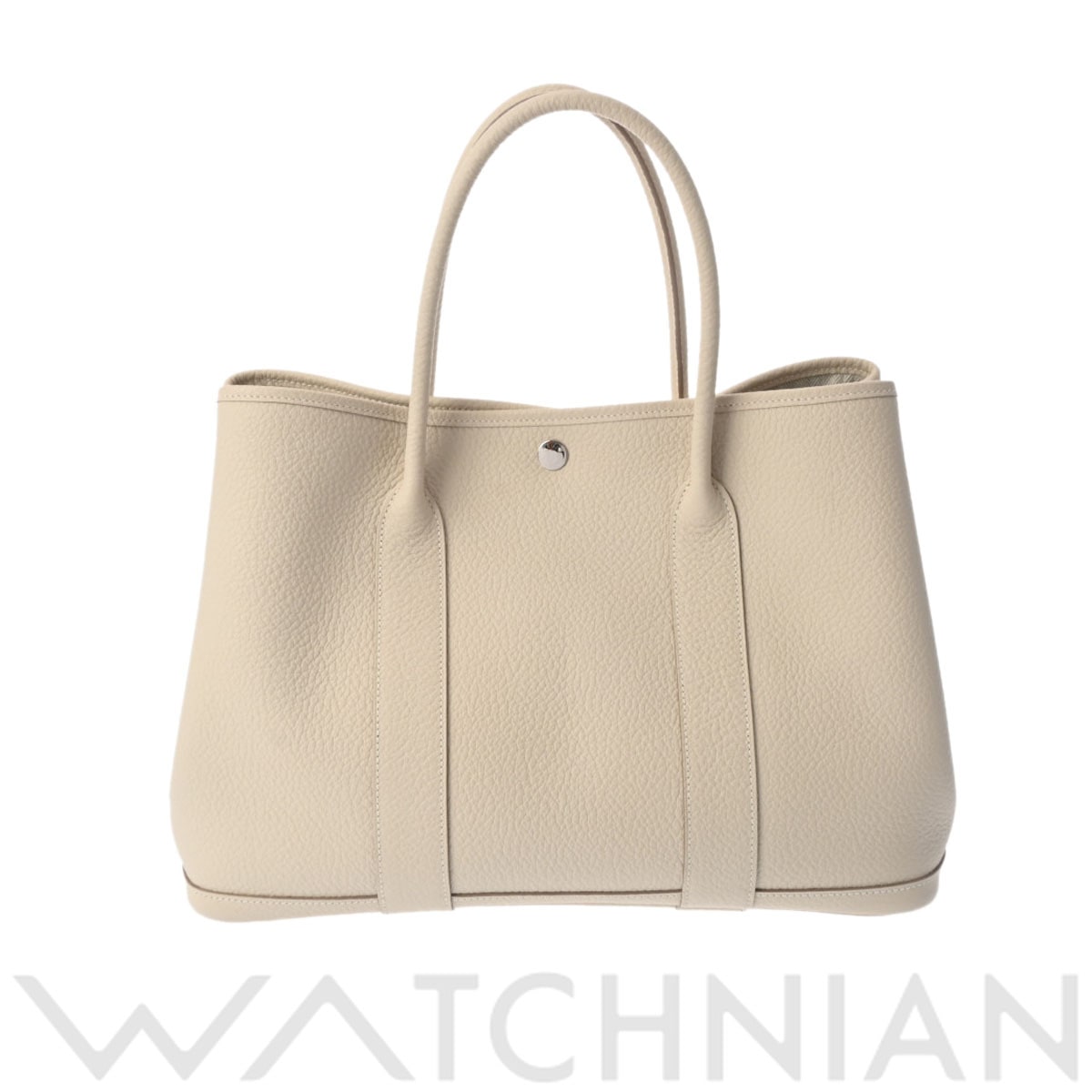 エルメス ガーデンパーティ PM クレ/パラジウム金具 ネゴンダ ユニセックス バッグ 【中古】【bag】