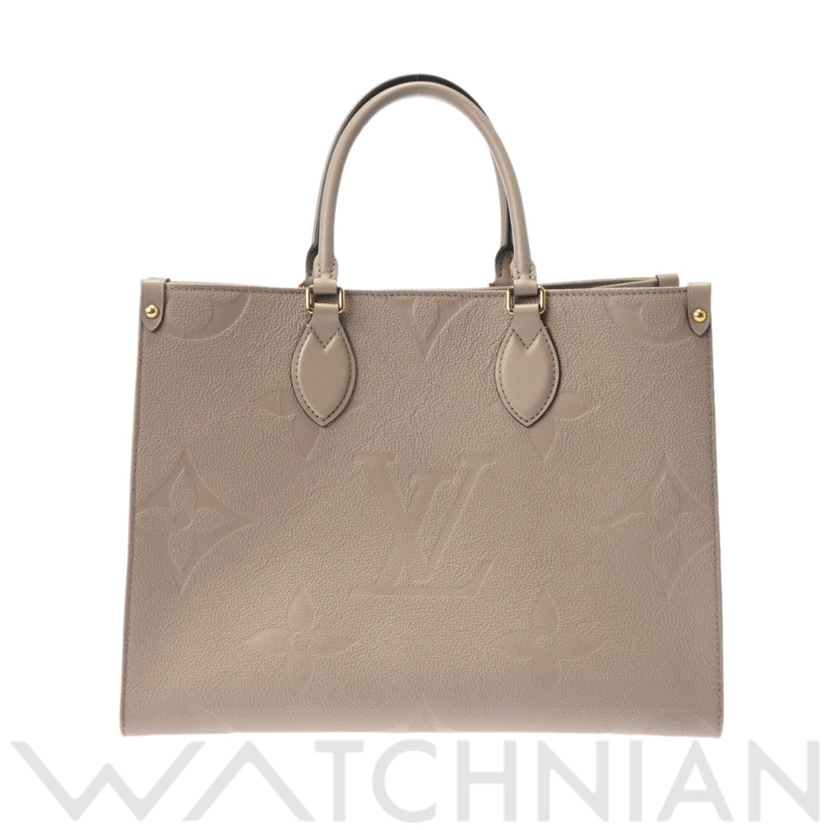 ルイ ヴィトン モノグラムアンプラント オンザゴー MM 2WAYトート トゥルトレール M45607 レザー レディース バッグ 【中古】【bag】