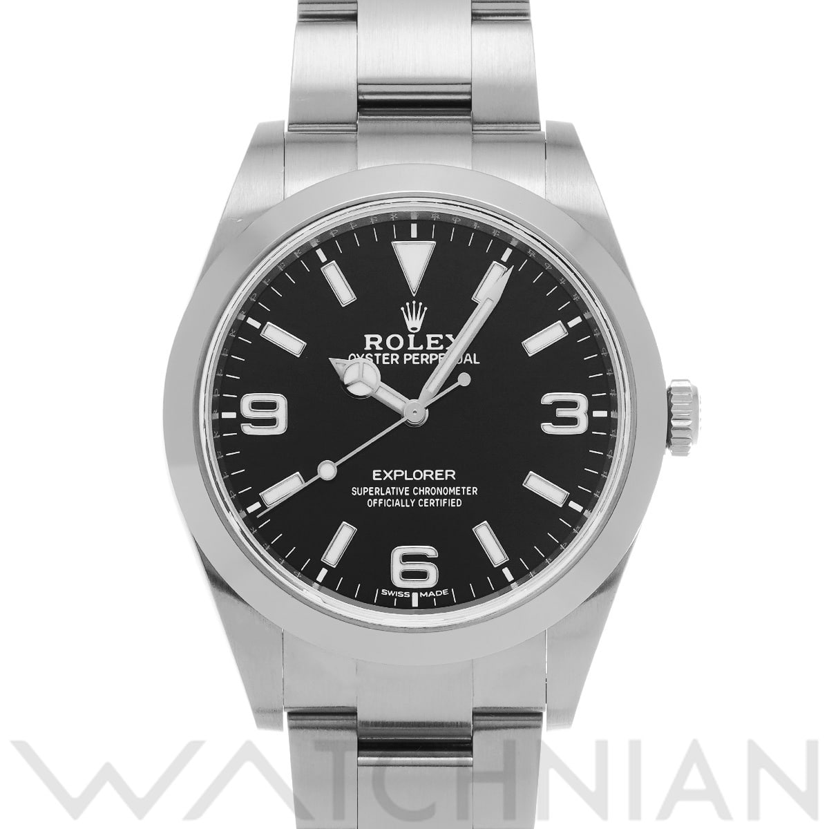 ロレックス エクスプローラー 214270 ブラック メンズ 時計 【中古】【wristwatch】