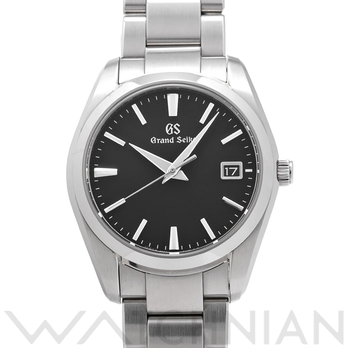 グランドセイコー ヘリテージコレクション クォーツ SBGX261 ブラック メンズ 時計 【中古】【wristwatch】
