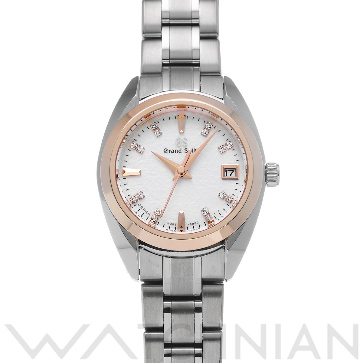 グランドセイコー エレガンスコレクション STGF374 ホワイト/ダイヤモンド レディース 時計 【中古】【wristwatch】