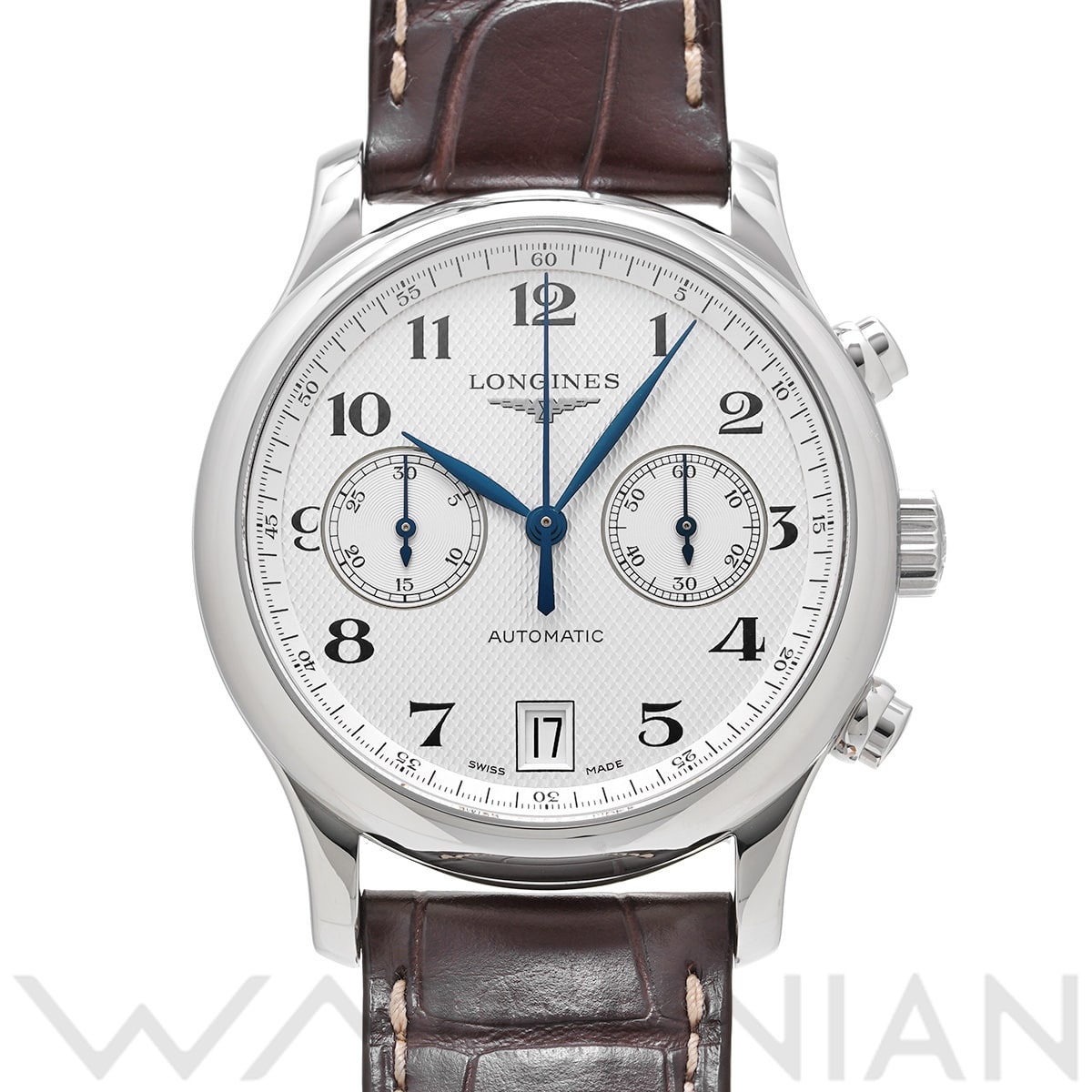 ロンジン マスターコレクション クロノグラフ L2.669.4.78.3 シルバー メンズ 時計 【中古】【wristwatch】