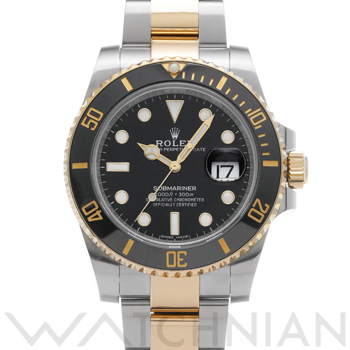 ロレックス サブマリーナ デイト 116613LN ブラック メンズ 時計 【中古】【wristwatch】