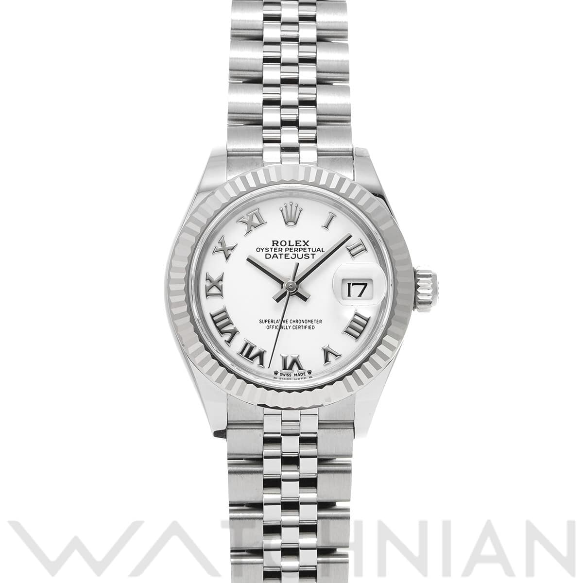 ロレックス レディ デイトジャスト 28 279174 ホワイト レディース 時計 【中古】【wristwatch】