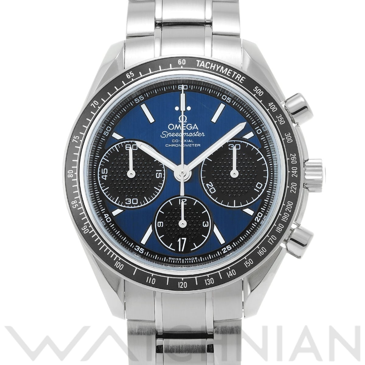 オメガ スピードマスター レーシング コーアクシャル 326.30.40.50.03.001 ブルー/ブラック メンズ 時計 【中古】【wristwatch】
