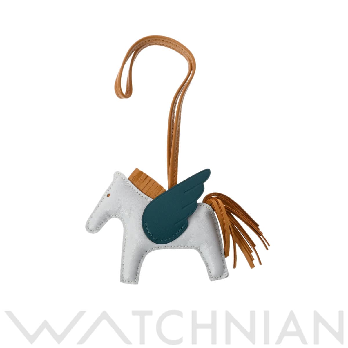 エルメス ロデオ PM ペガサス ブルーブリュム/ヴェールボスフォール アニョーミロ ユニセックス 【中古】【other】