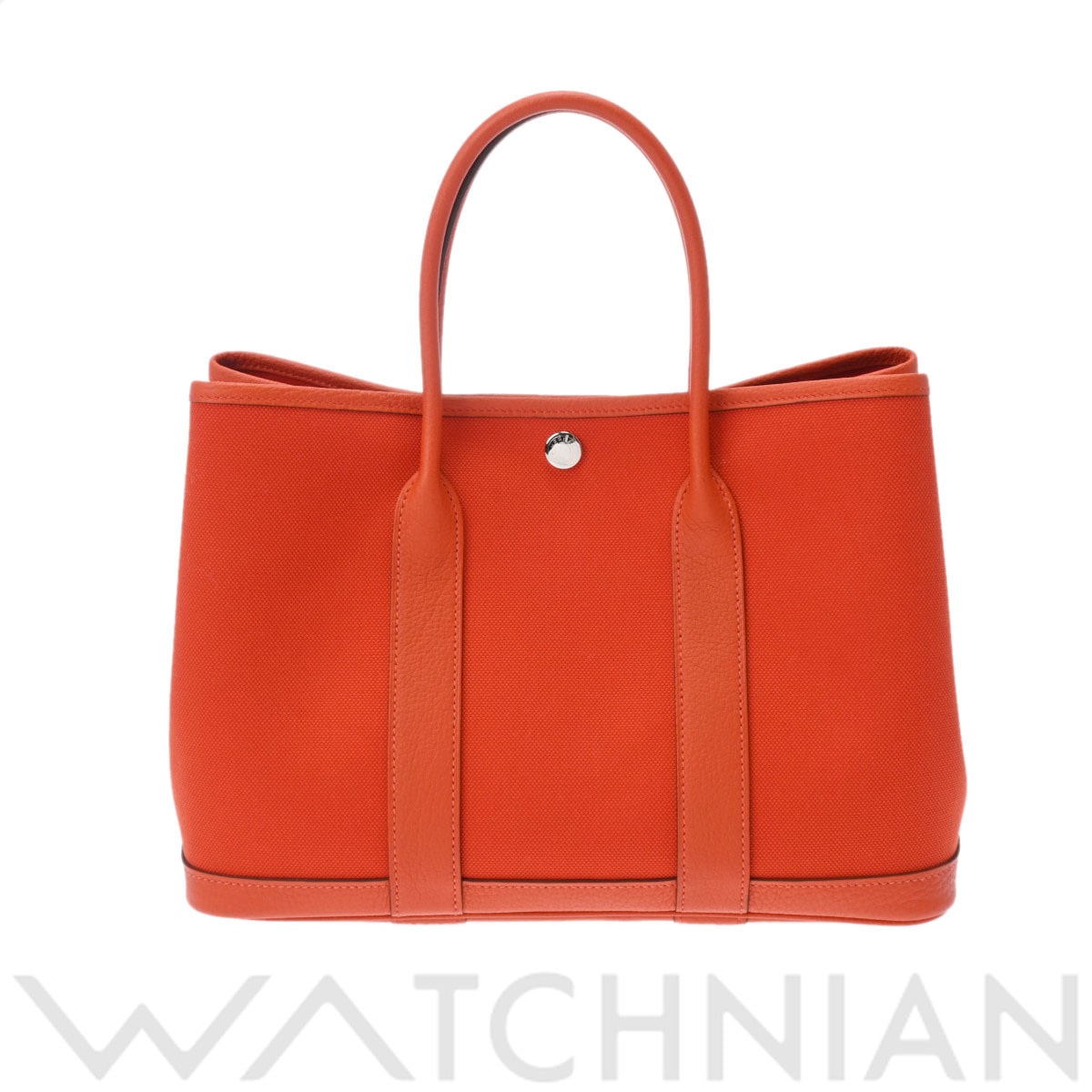 エルメス ガーデンパーティ TPM フー/パラジウム金具 トワルミリタリー/ネゴンダ レディース バッグ 【未使用】【bag】