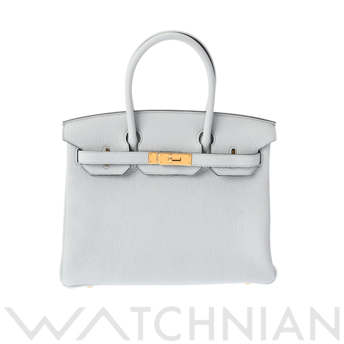 エルメス バーキン 30 ブルーペール/ゴールド金具 トリヨンクレマンス レディース バッグ 【未使用】【bag】