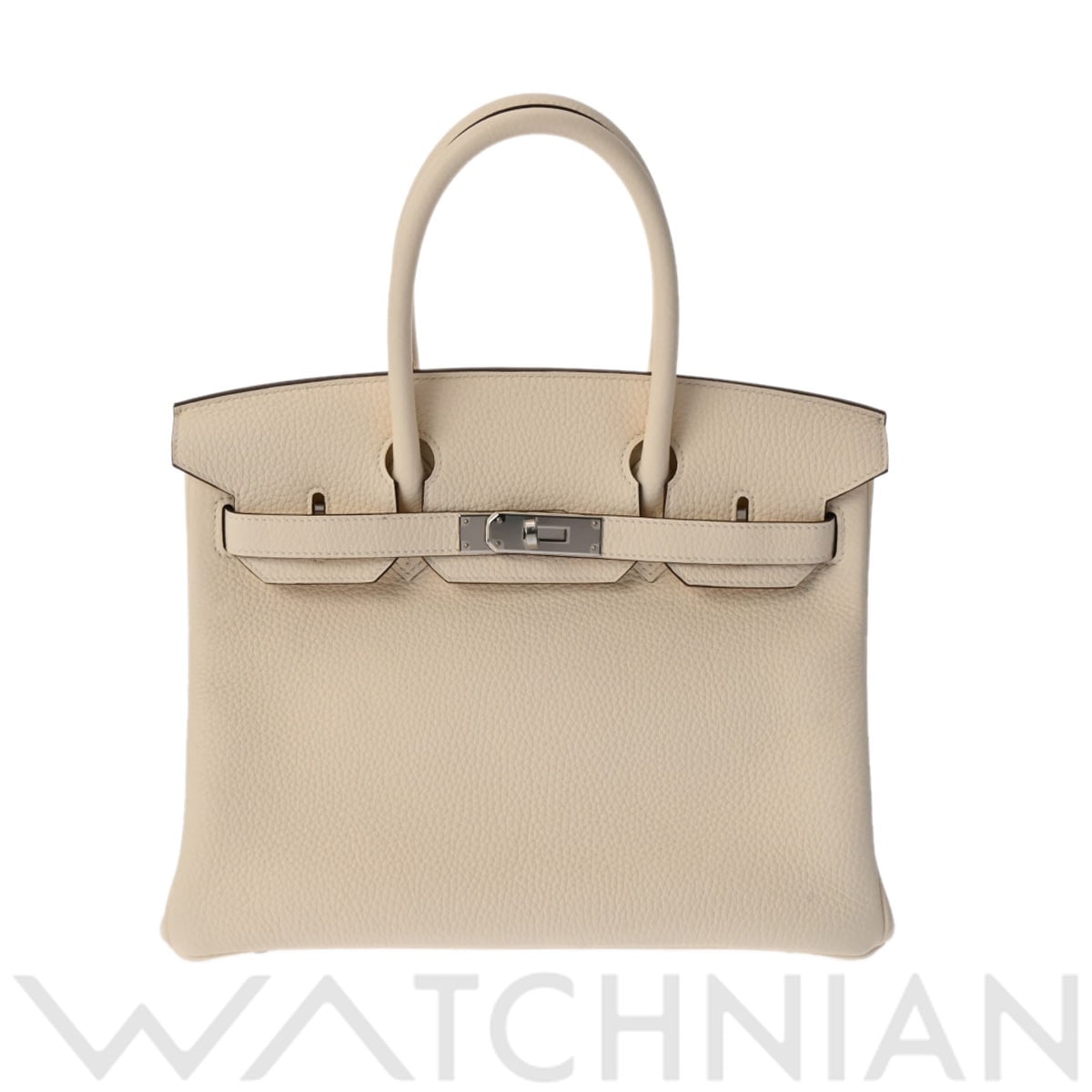 エルメス バーキン 30 ナタ/パラジウム金具 トリヨンクレマンス レディース バッグ 【未使用】【bag】