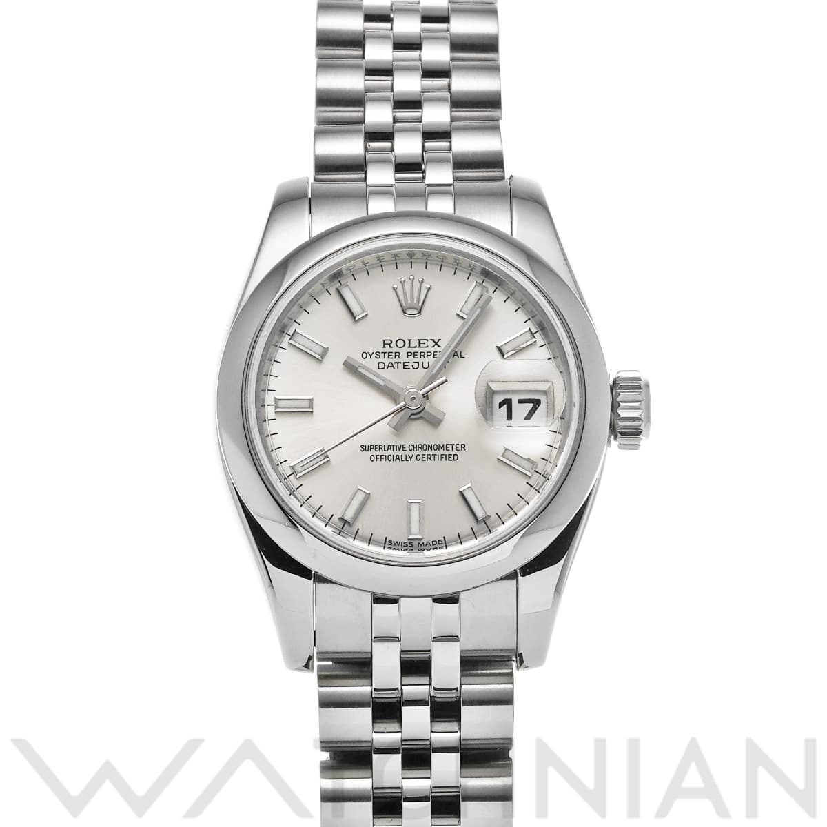 ロレックス レディ デイトジャスト 26 179160 シルバー レディース 時計 【中古】【wristwatch】