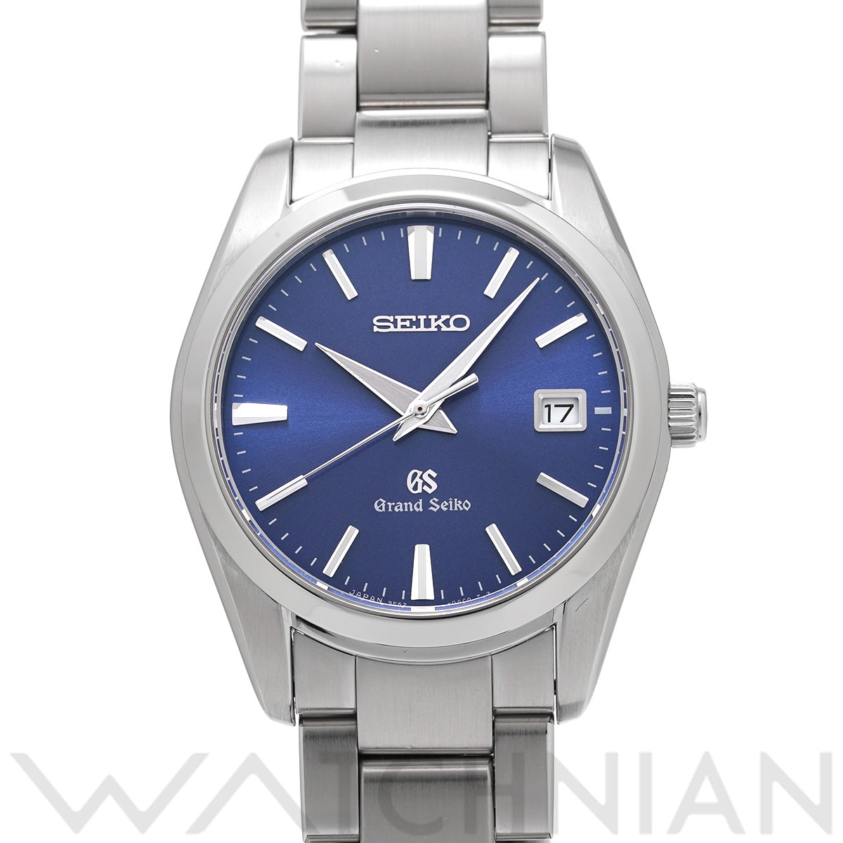 グランドセイコー クォーツ SBGX065 ブルー メンズ 時計 【中古】【wristwatch】