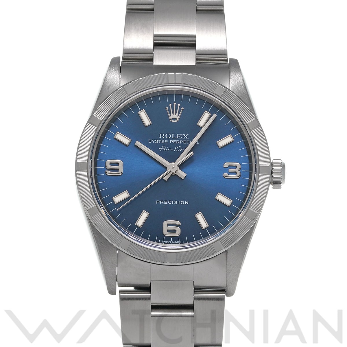 ロレックス エアキング 14010 ブラック メンズ 時計 【中古】【wristwatch】