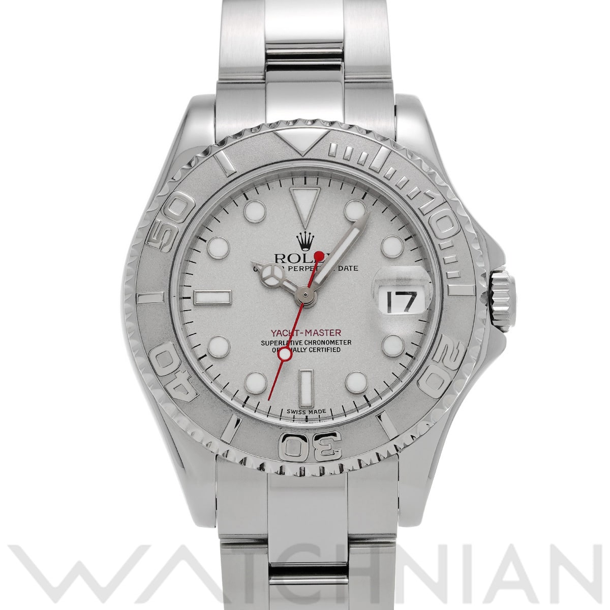 ロレックス ヨットマスター 34 168622 シルバー ユニセックス 時計 【中古】【wristwatch】