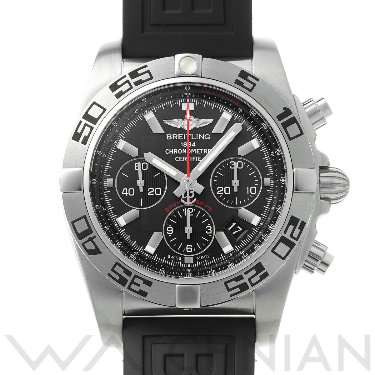 ブライトリング クロノマット 44 フライングフィッシュ AB011610/BB08 ブラック メンズ 時計 【中古】【wristwatch】