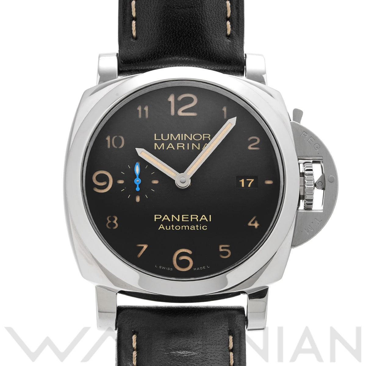 パネライ ルミノールマリーナ 1950 3デイズ オートマティック PAM01359 ブラック メンズ 時計 【中古】【wristwatch】
