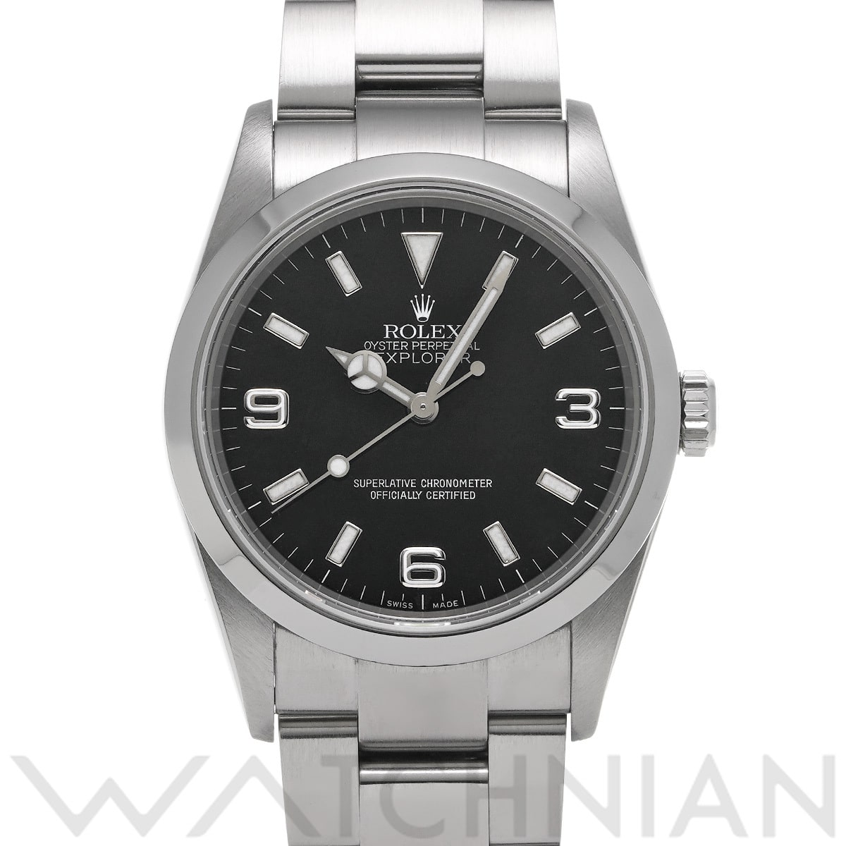 ロレックス エクスプローラー 114270 ブラック メンズ 時計 【中古】【wristwatch】