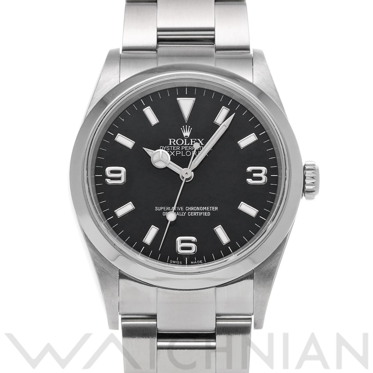 ロレックス エクスプローラー 114270 ブラック メンズ 時計 【中古】【wristwatch】