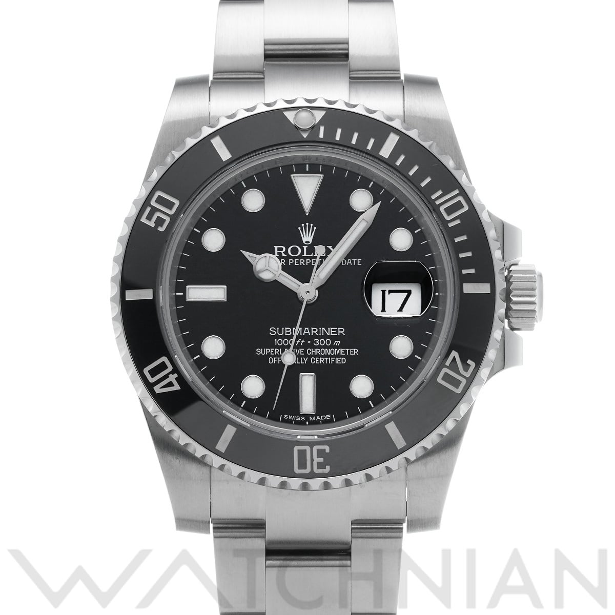 ロレックス サブマリーナ デイト 116610LN ブラック メンズ 時計 【中古】【wristwatch】