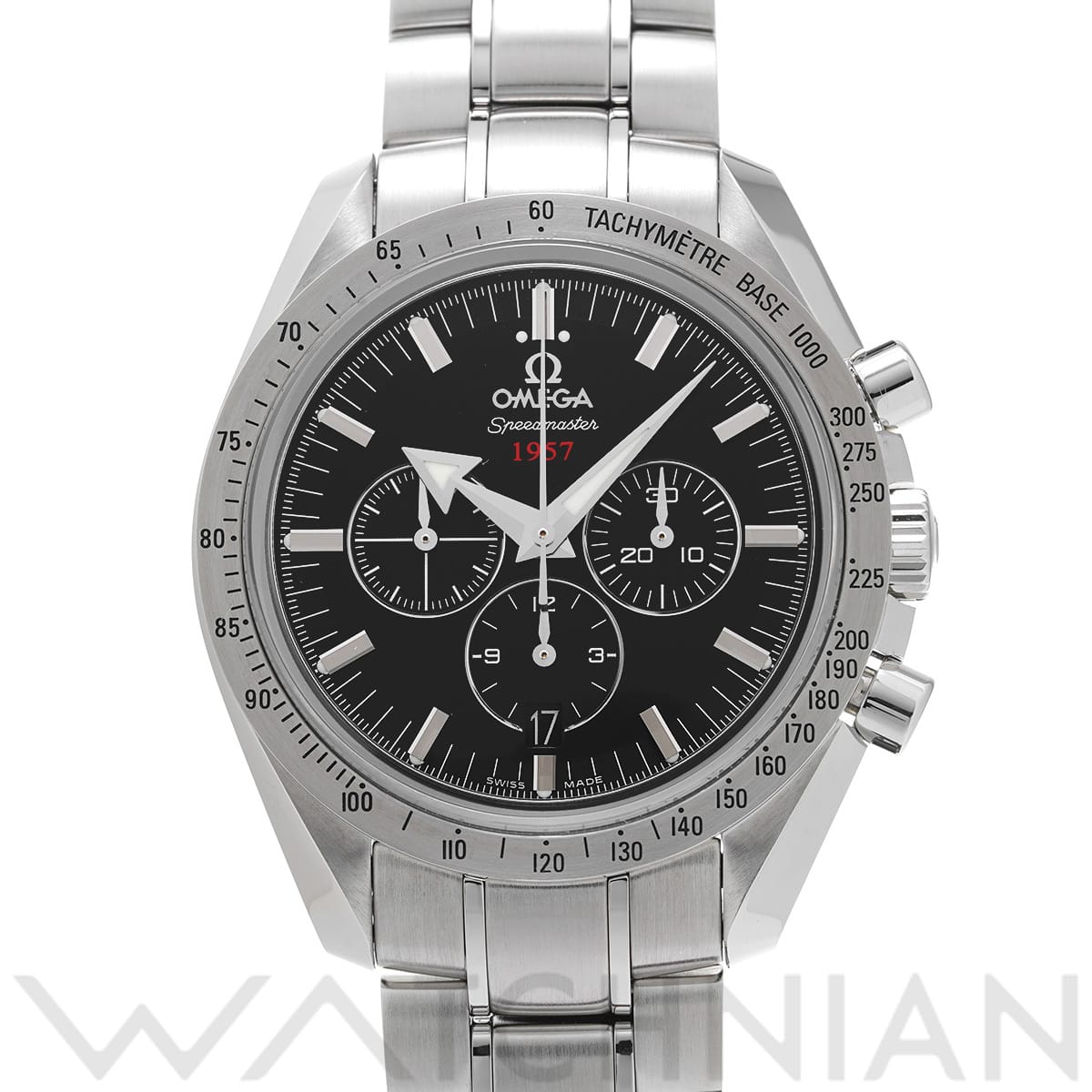 オメガ スピードマスター ブロードアロー 1957 コーアクシャル 321.10.42.50.01.001 ブラック メンズ 時計 【中古】【wristwatch】