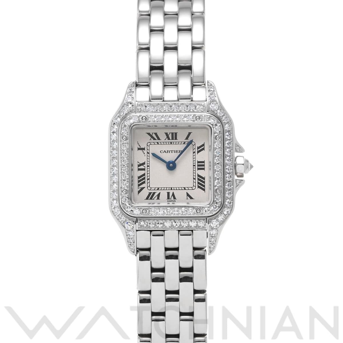 カルティエ パンテール ドゥ カルティエ SM WF3118F3 シルバー レディース 時計 【中古】【wristwatch】