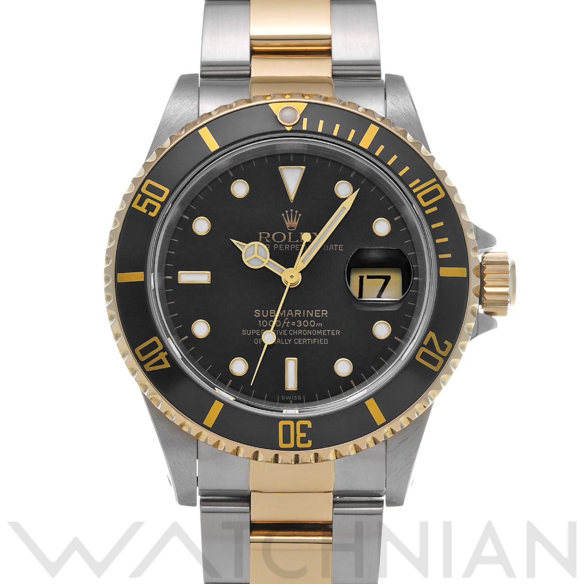 ロレックス サブマリーナ デイト 16613 ブラック メンズ 時計 【中古】【wristwatch】