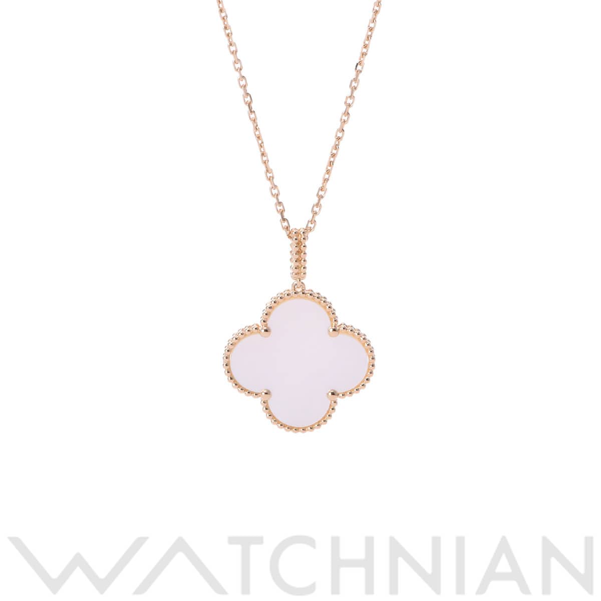 ヴァン クリーフ&アーペル マジックアルハンブラ ネックレス ゴールド VCARO49L00 K18イエローゴールド YG レディース ジュエリー 【中古】【jewelry】