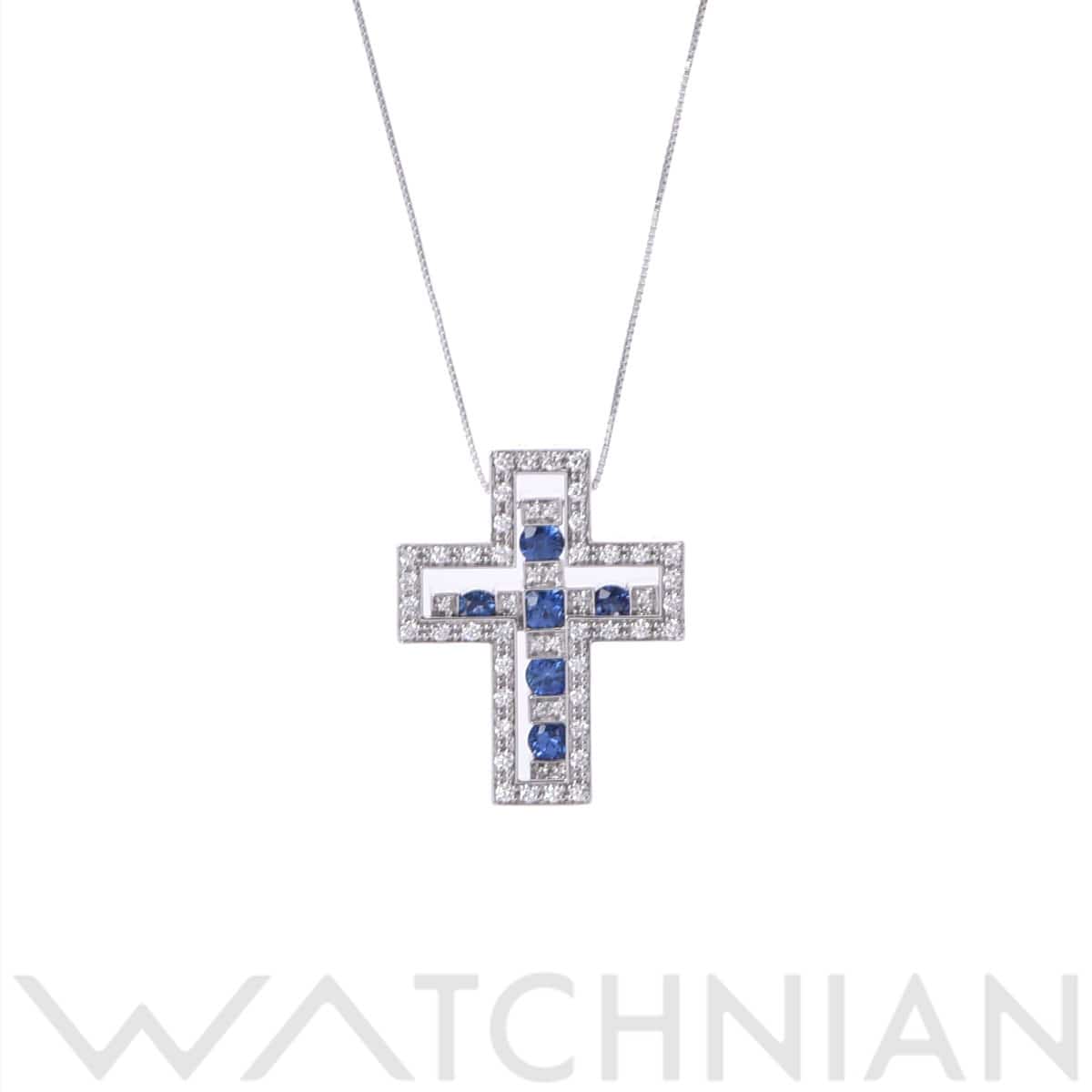 ダミアーニ ベルエポック ネックレス #S シルバー K18ホワイトゴールド WG レディース ジュエリー 【中古】【jewelry】