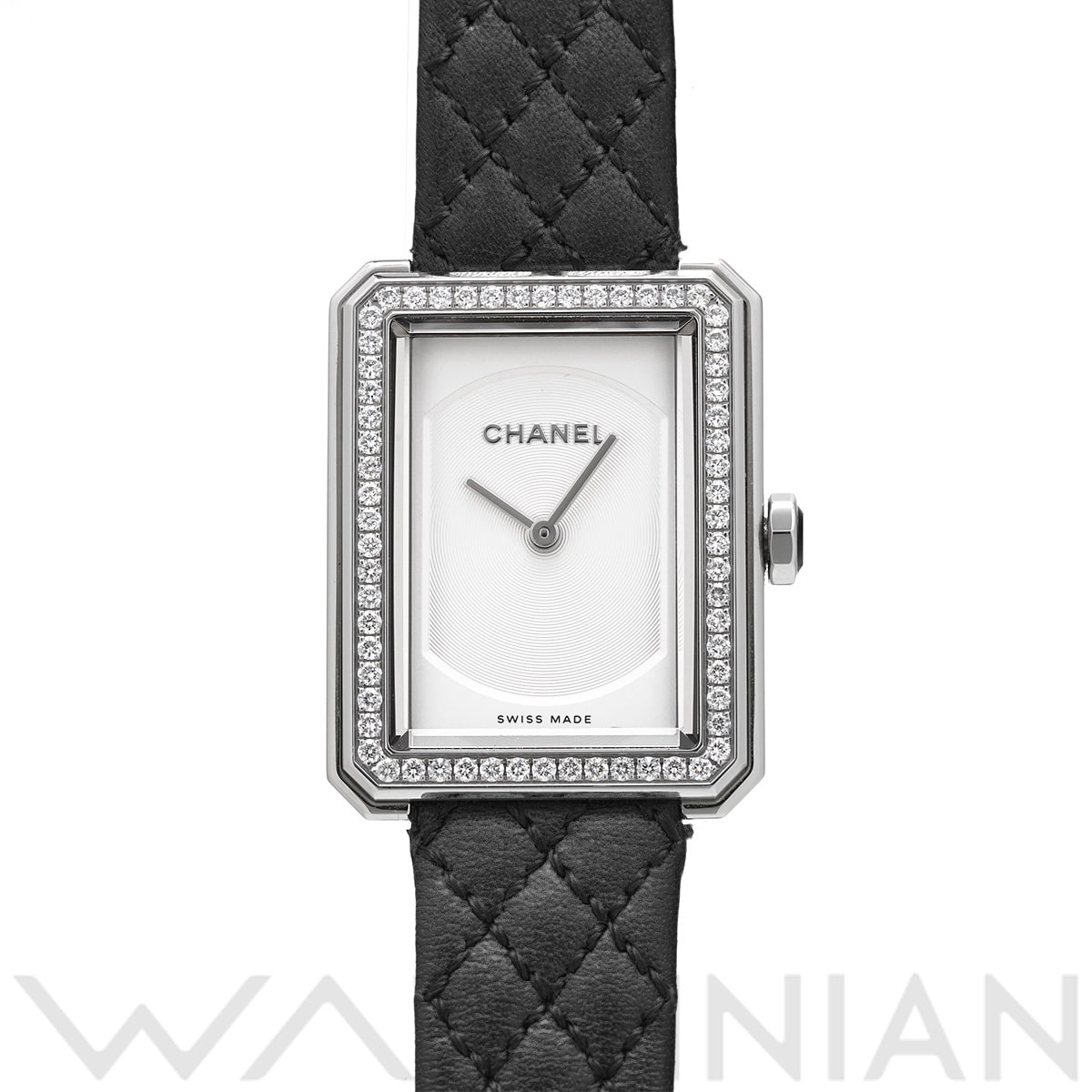 シャネル ボーイフレンド H6955 オパールホワイト レディース 時計 【中古】【wristwatch】