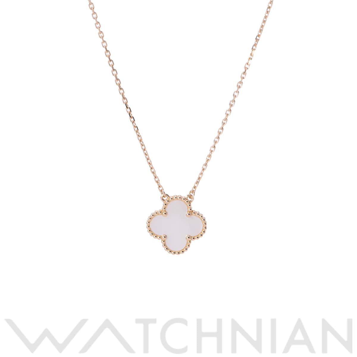 ヴァン クリーフ&アーペル ヴィンテージアルハンブラネックレス ゴールド K18イエローゴールド YG レディース ジュエリー 【中古】【jewelry】