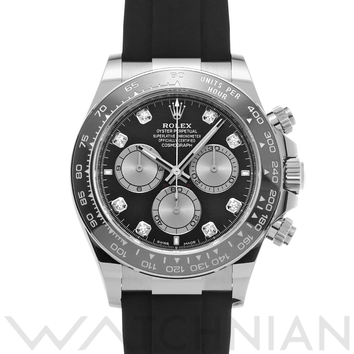 ロレックス コスモグラフ デイトナ 126519LNG ブライトブラック/ダイヤモンド メンズ 時計 【中古】【wristwatch】