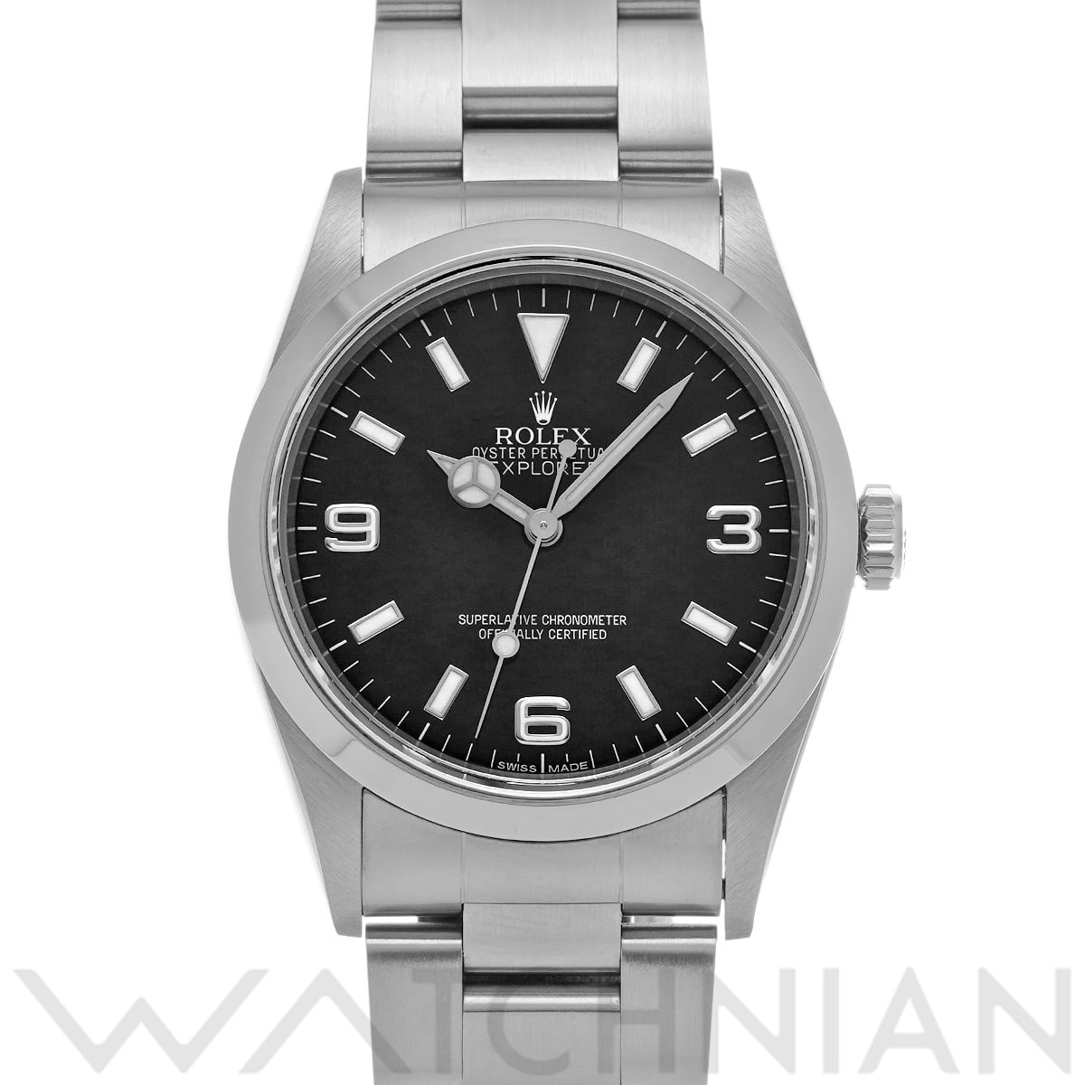 ロレックス エクスプローラー 14270 ブラック メンズ 時計 【中古】【wristwatch】