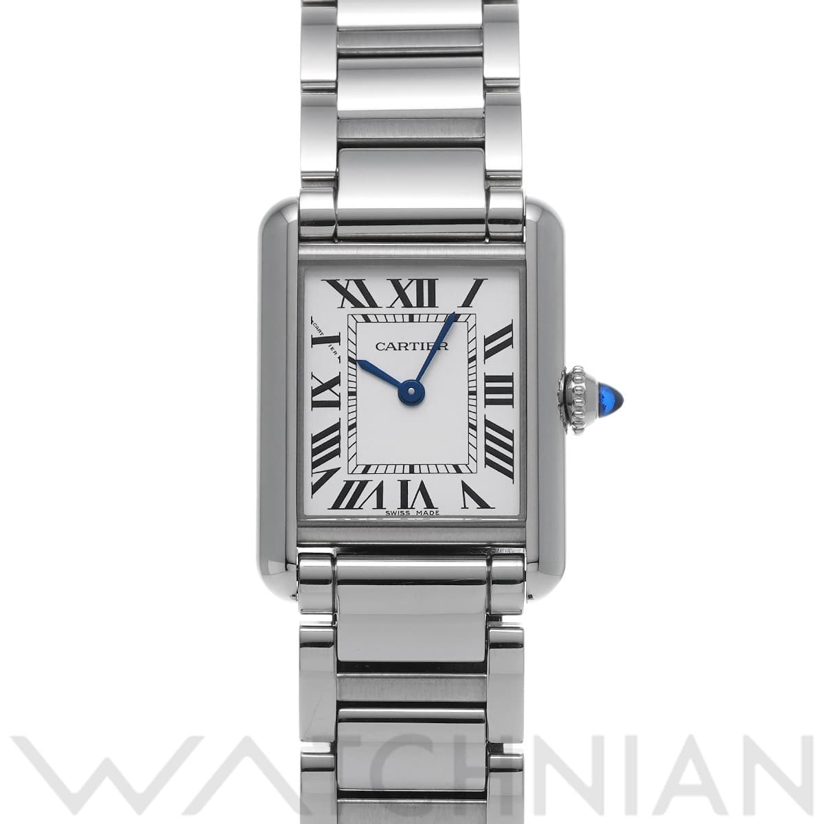 カルティエ タンク マスト SM WSTA0051 シルバー レディース 時計 【中古】【wristwatch】