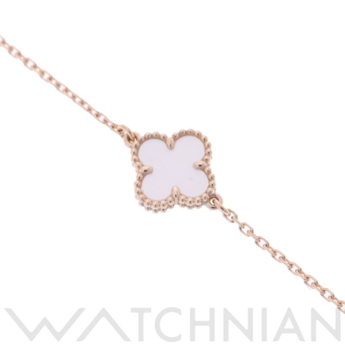 ヴァン クリーフ&アーペル スウィートアルハンブラ ブレスレット ゴールド K18イエローゴールド YG レディース ジュエリー 【中古】【jewelry】