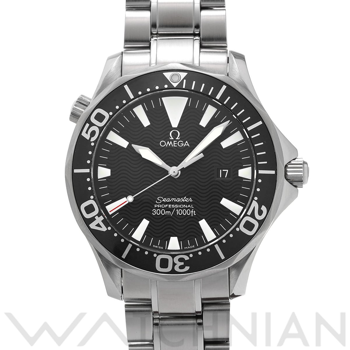 オメガ シーマスター プロフェッショナル 300 2264.50 ブラック メンズ 時計 【中古】【wristwatch】