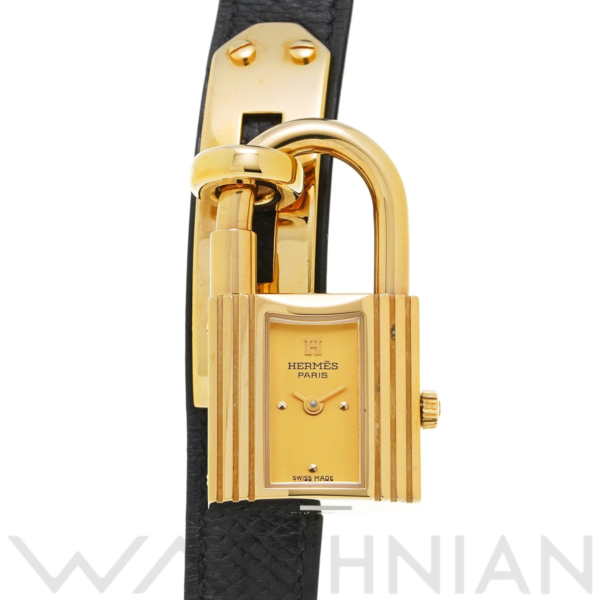 エルメス ケリーウォッチ KE1.201 ゴールド レディース 時計 【中古】【wristwatch】