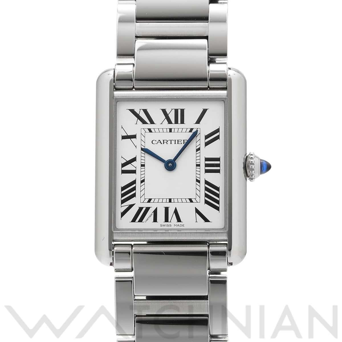 カルティエ タンク マスト LM WSTA0052 シルバー メンズ 時計 【中古】【wristwatch】